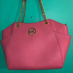 Michael Kors Jet Set Large Saffiano Leather Purse